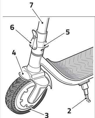 OCEAN DRIVE S9 - DESCRIPTION OF THE E-SCOOTER - 2