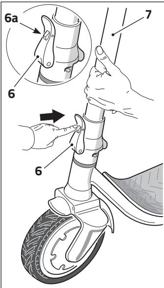 OCEAN DRIVE S9 - CLOSING AND TRANSPORTING THE E-SCOOTER - 3