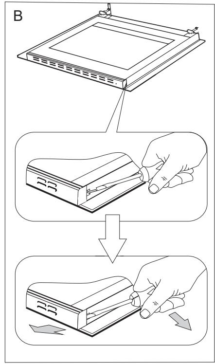 HIGH ONE CO 68 C X 373P - Comment enlever la vitre interieure - 1