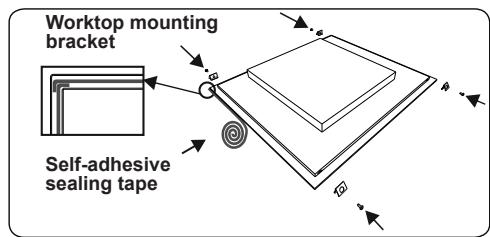 DAEWOO H6IS35H1FR - INSTALLATION OF THE HOB - 5