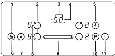 DAEWOO H6IS35H1FR - Bateria de cocina - 4