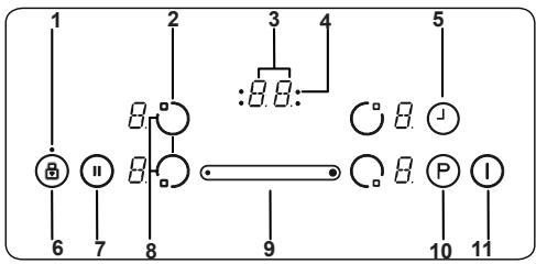 DAEWOO H6IS35H1FR - Touch Control Unit - 1
