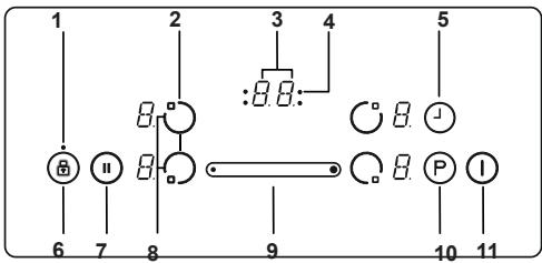 DAEWOO H6IS35H1FR - Aanraakbedieningseenheid - 1