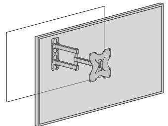 EDENWOOD TV de 48 à 81cm D1 déporté blanc - Consignes de sécurité - 13