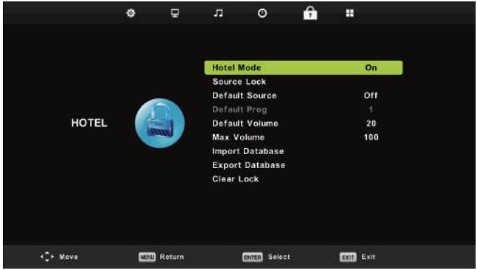 HIGH ONE HI3222HD-MM - Hotel mode - 1