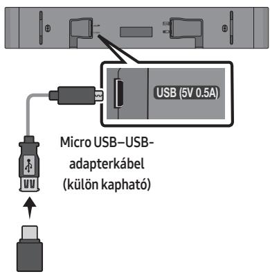 SAMSUNG HW-S50B - USB TÁROLÓESZKÖZ CSATLAKOZTATÁSA - 1