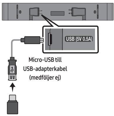 SAMSUNG HW-S50B - ANSLUTA EN USB-LAGRINGSENHET - 1