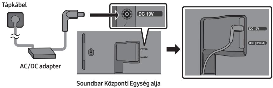 SAMSUNG HW-S50B - A Tapellátáshoz Tórénő Csatlakoztatás - 1
