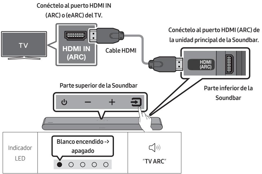 SAMSUNG HW-S50B - Conexión del televisor compatible con HDMI ARC (Canal de returno de audio) - 1
