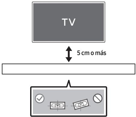 SAMSUNG HW-S50B - Componentes del montaje en pared - 4