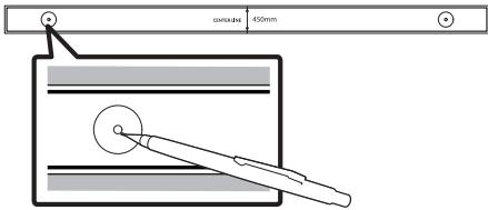 SAMSUNG HW-S50B - Componentes del montaje en pared - 6