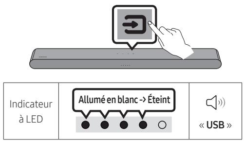 SAMSUNG HW-S50B - Connexion D'UN PEPIPHÉRIQUE DE STOCKAGE USB - 2