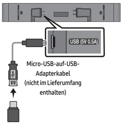 SAMSUNG HW-S50B - VERBINDEN EINES USB SPEICHERGERÄTS - 1