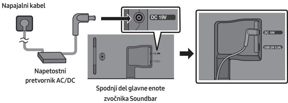 SAMSUNG HW-S50B - Prikljucitev elektricne energije - 1