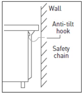 VALBERG IC 60 3MP K 343C - Fitting the safety chain and hook - 2