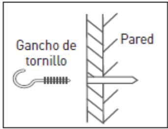 VALBERG IC 60 3MP K 343C - Montaje de laceda de seguidad y el gancho de tornillo - 1
