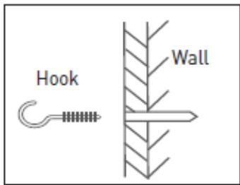 VALBERG IC 60 3MP X 343C - Fitting the safety chain and hook - 1