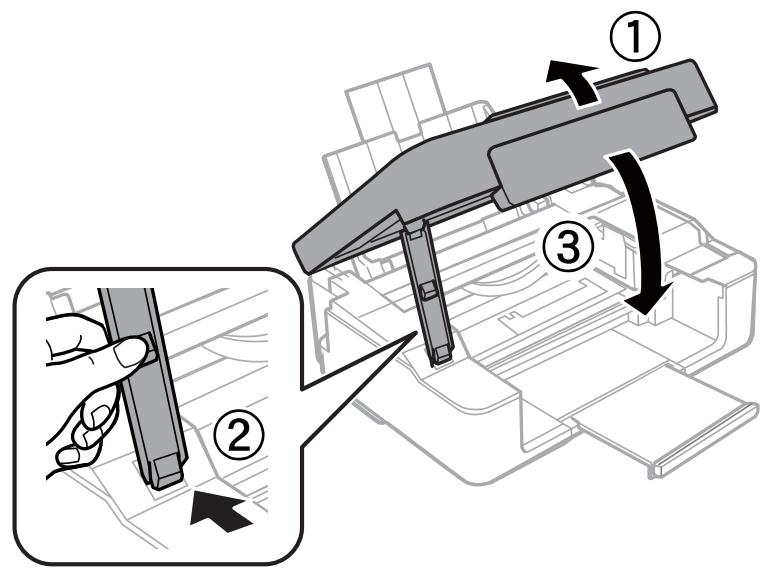 EPSON Expression XP-2205 - Retrait du papier coince - 5