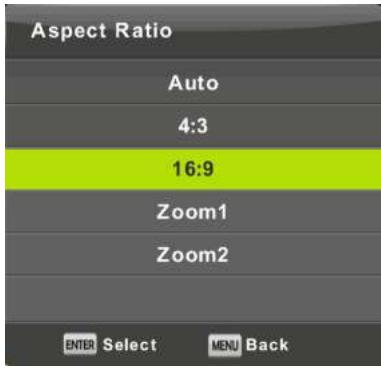 HIGH ONE HI2416HD-EL - Aspect Ratio - 1