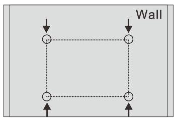 HIGH ONE HI3223HD-EL - Fix the TV on the wall - 3
