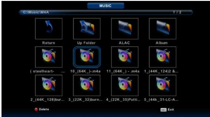 HIGH ONE HI3223HD-EL - Music Menu - 2