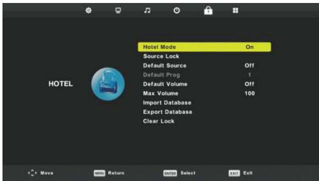 HIGH ONE HI3223HD-EL - Hotel Mode(Need support the Hotel Mode) - 1