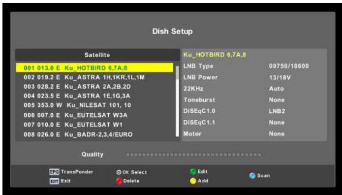 HIGH ONE HI3223HD-EL - Dish Setup - 1