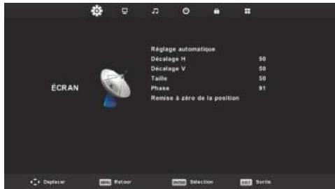 HIGH ONE HI3223HD-EL - MENUDECONFIGURATIONDEL'ECRAN - 1