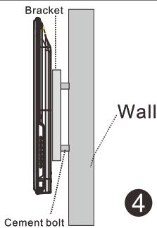 HIGH ONE HI3223HD-EL - Fix the TV on the wall - 4
