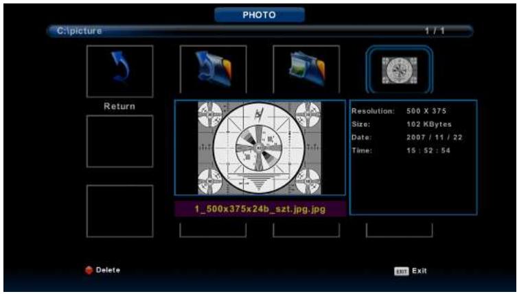 HIGH ONE HI3223HD-EL - Photo Menu - 1