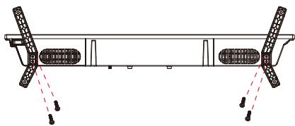 EDENWOOD ED55A03UHD-EL - Instructions d'installation du meuble TV - 1