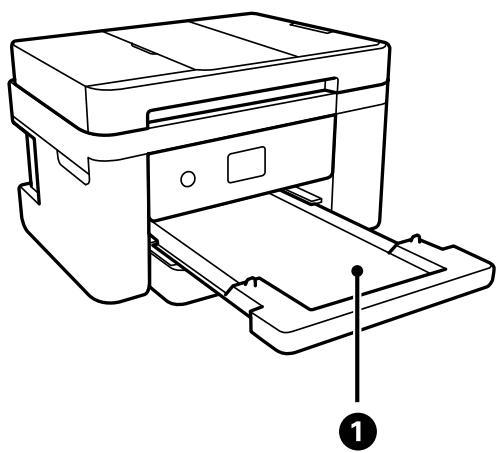EPSON Workforce WF-2960 - Avant - 2