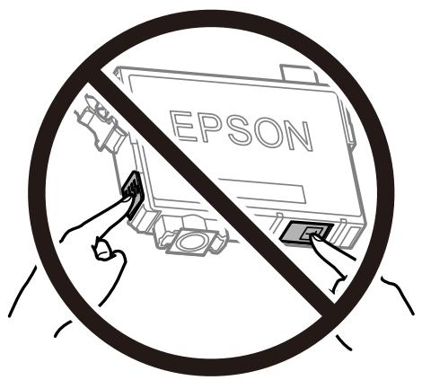 EPSON Workforce WF-2960 - Précautions de manipulation pour le replissage des cartouches d'encre - 3