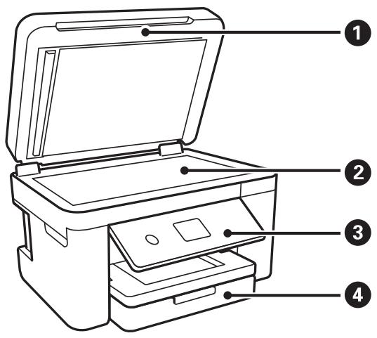 EPSON Workforce WF-2960 - Avant - 4