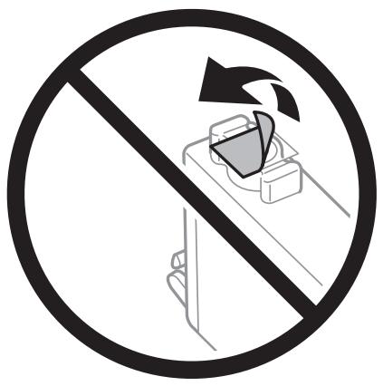 EPSON Workforce WF-2960 - Précautions de manipulation pour le replissage des cartouches d'encre - 2