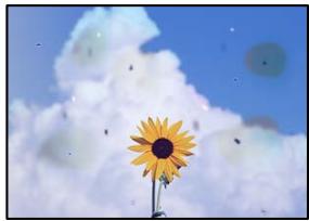 EPSON Workforce WF-2960 - Apparition de couleurs irrégulières, de taches, points ou lignes droites sur l'image copiée - 1