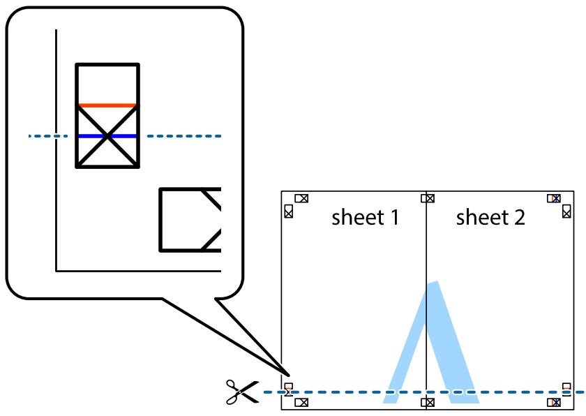 EPSON Workforce WF-2960 - Réalisation de posters à l'aide des marques de chevauchement - 6
