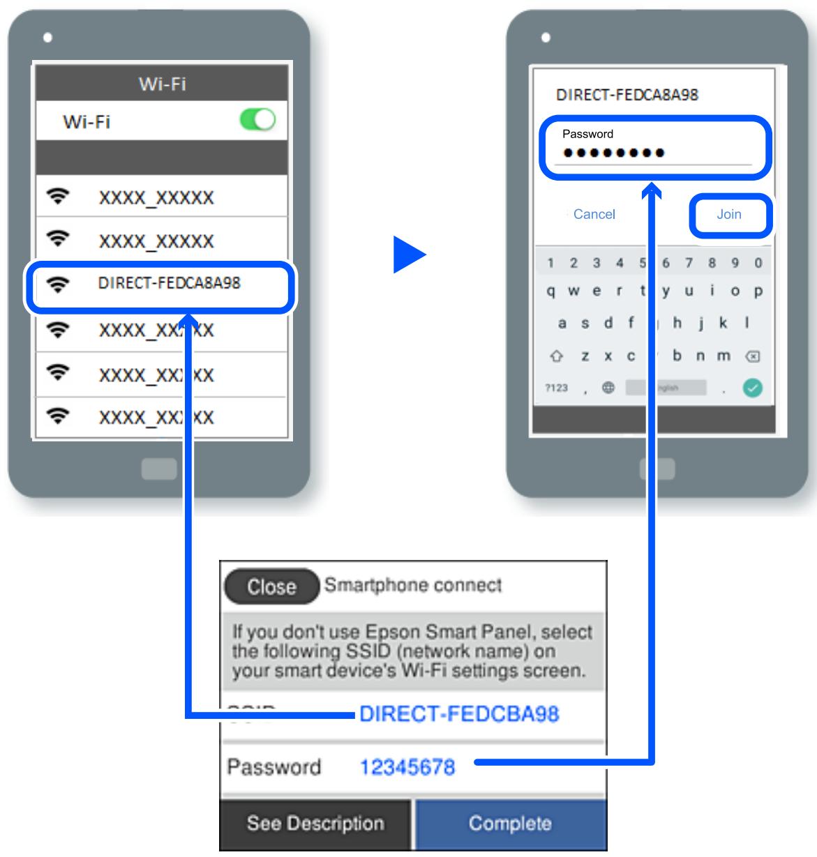 EPSON Workforce WF-2960 - Remarque: - 1