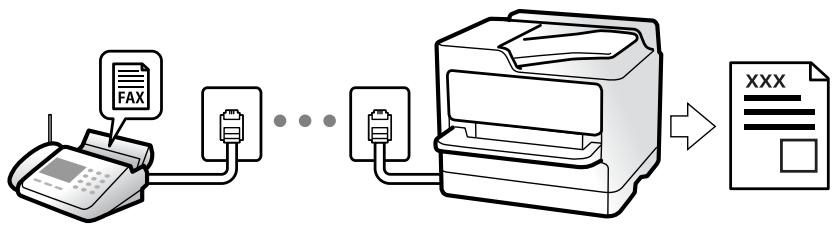 EPSON Workforce WF-2960 - Réception de fax sur l'imprimante - 1