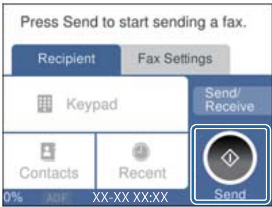 EPSON Workforce WF-2960 - Décrochez le combiné. - 1