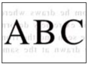 EPSON Workforce WF-2960 - Apparition d'un décalage dans l'arrière-plan des images numériées - 1