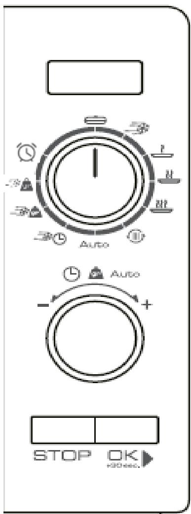 BRANDT SE2018WZ - e) The Control Panel - 1