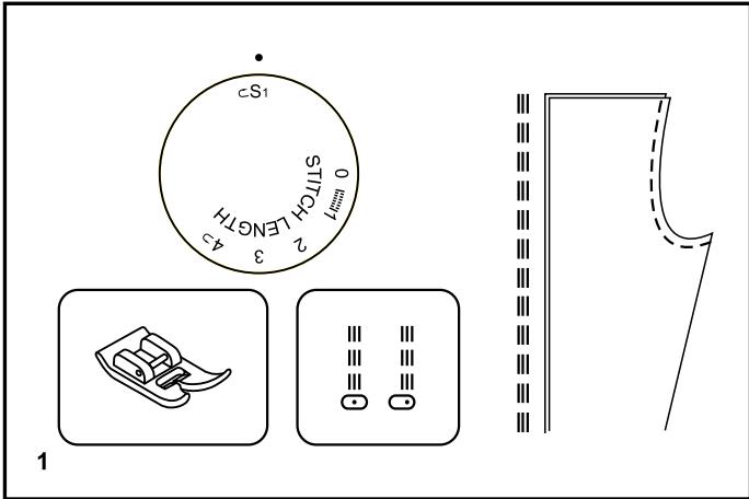 SINGER M2605 - Pour couper le fil - 1