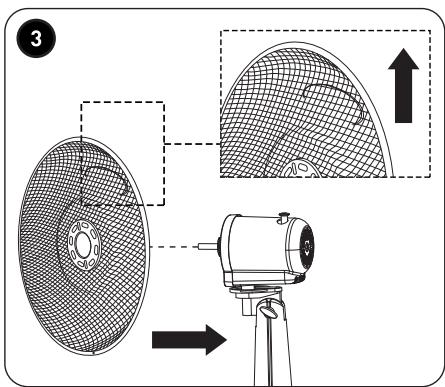 HIGH ONE HO RT23 - Ventilateur de table Table Fan Tafelventilator Ventilador de mesa - 3
