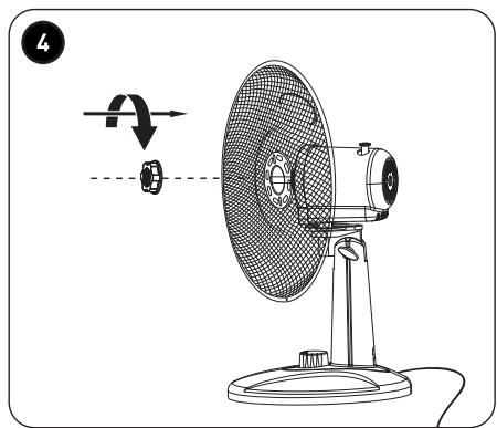 HIGH ONE HO RT23 - Ventilateur de table Table Fan Tafelventilator Ventilador de mesa - 4