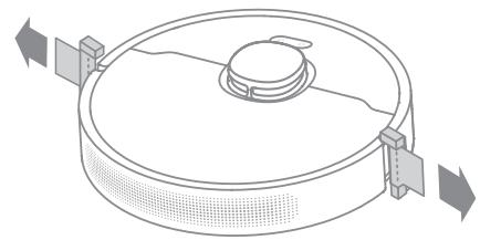 DREAME D10 PLUS - Rimuovi le strisce protettive - 1