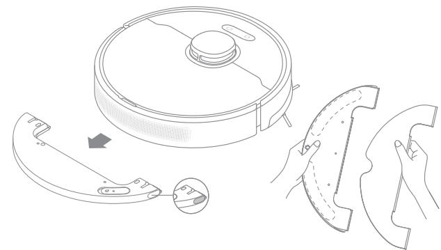 DREAME D10 PLUS - Wischmodul - 1