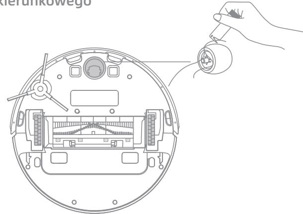 DREAME D10 PLUS - Czyszczenie szczotki bocznej - 2
