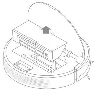 DREAME D10 PLUS - Staubbehälter *Nach jedem Gebrauch reinigen - 1