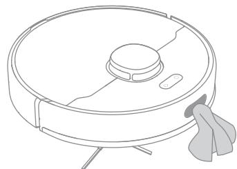 DREAME D10 PLUS - Pulire il Sensore del ritorno in carica - 2